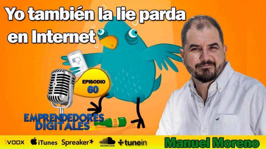 Yo también la lie parda en internet
