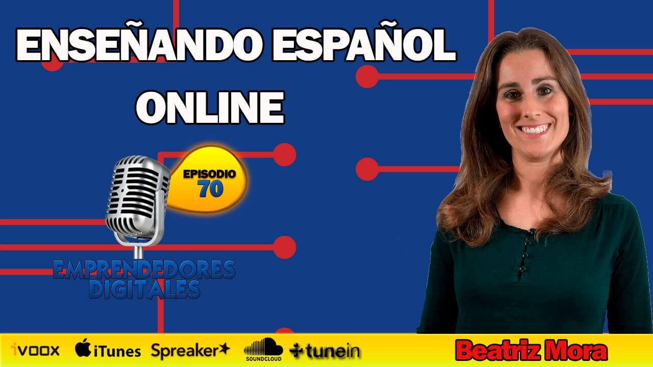 Enseñar español online - Beatriz Mora