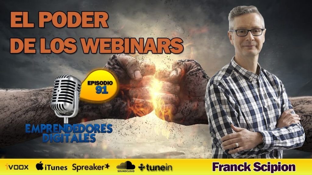 El poder de los webinars - Franck Scipion