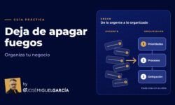 Organización de un negocio mediante prioridades, procesos y delegación